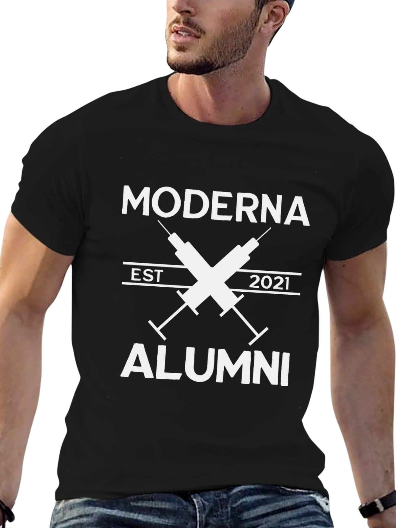 Camiseta Moderna Alumni 2021 Vacuna