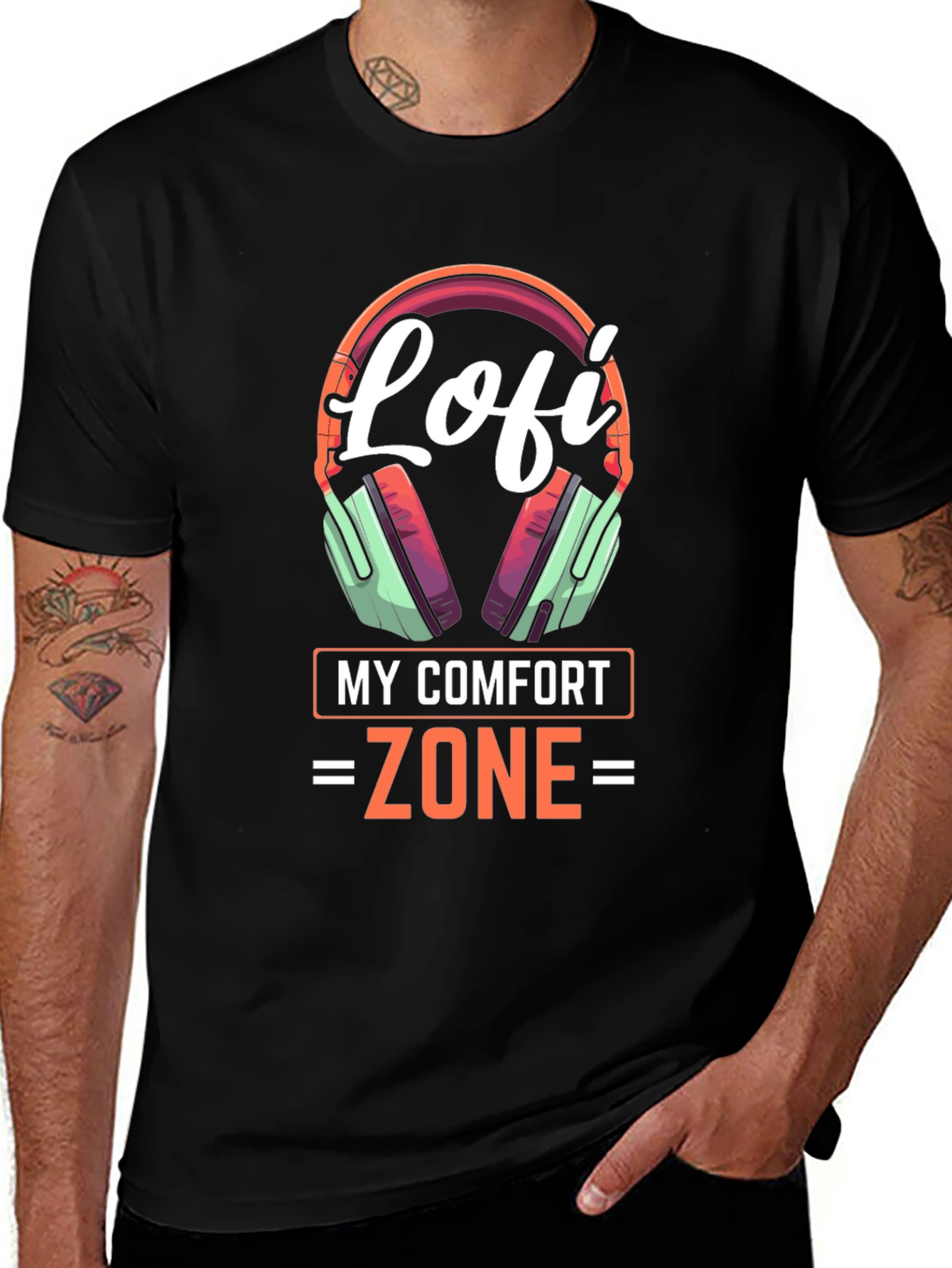 Camiseta Lofi My Comfort Zone - Estilo Musical