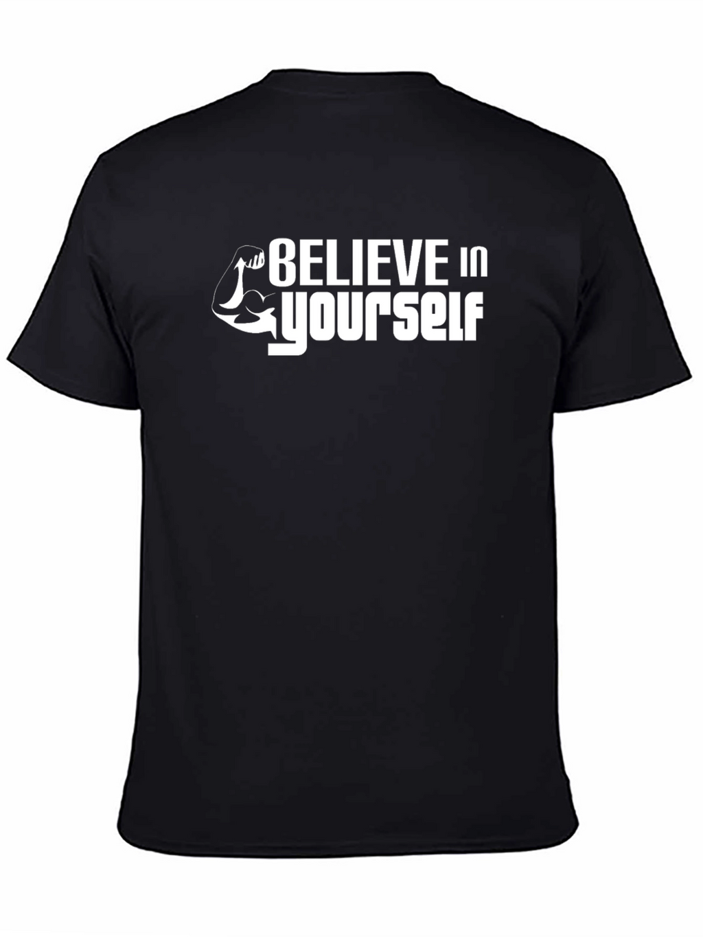 Camiseta Negra Believe In Yourself