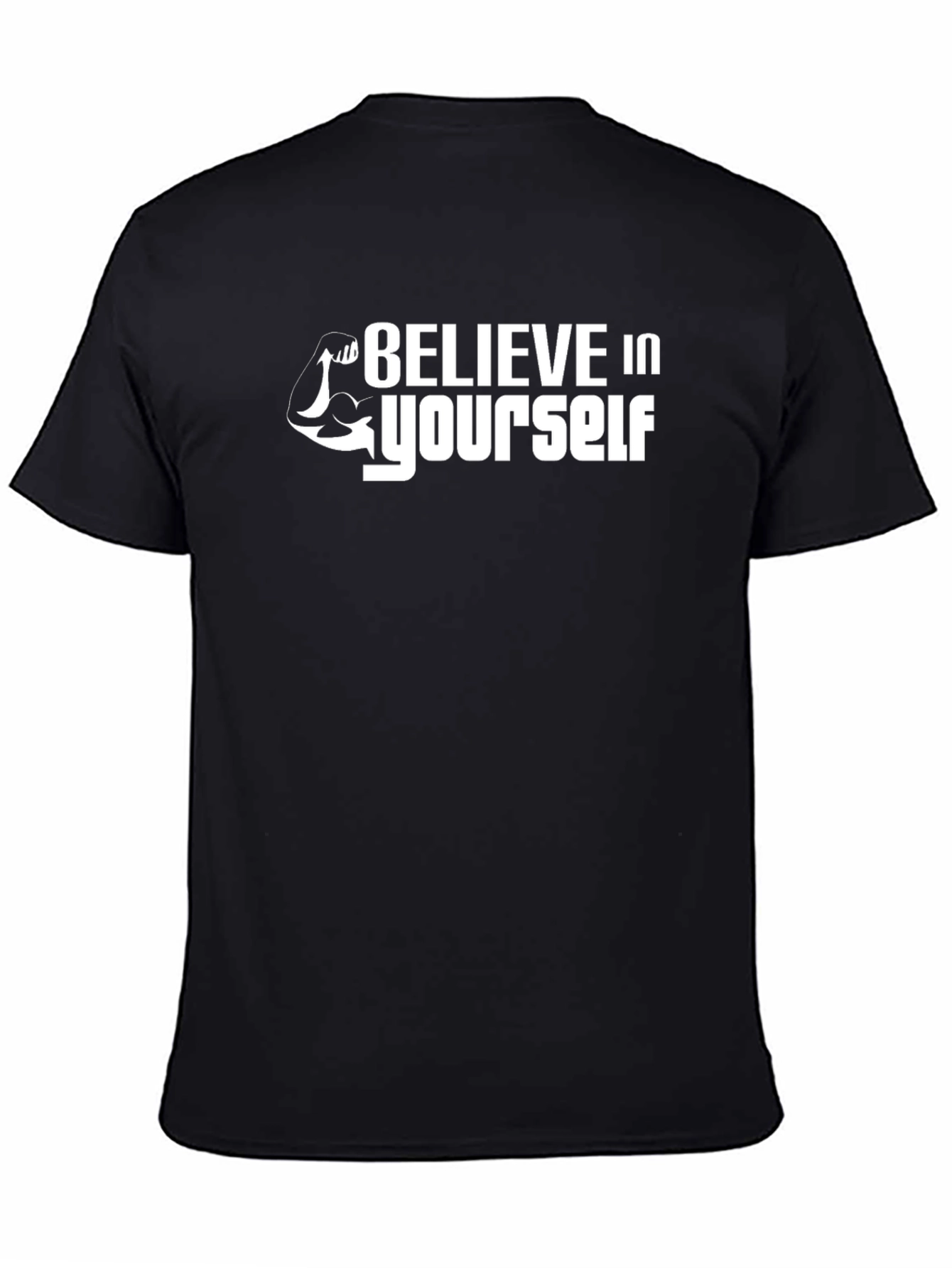 Camiseta Negra Believe In Yourself
