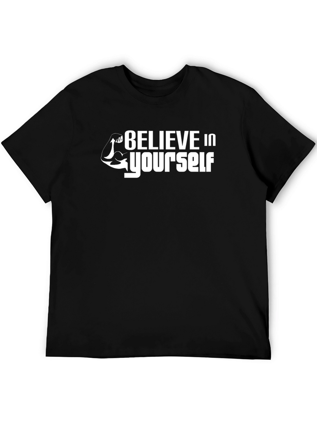 Camiseta Negra Believe In Yourself