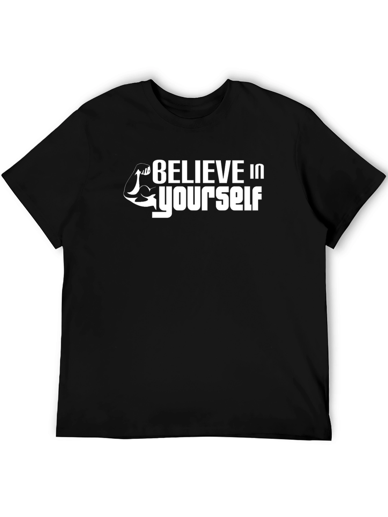 Camiseta Negra Believe In Yourself