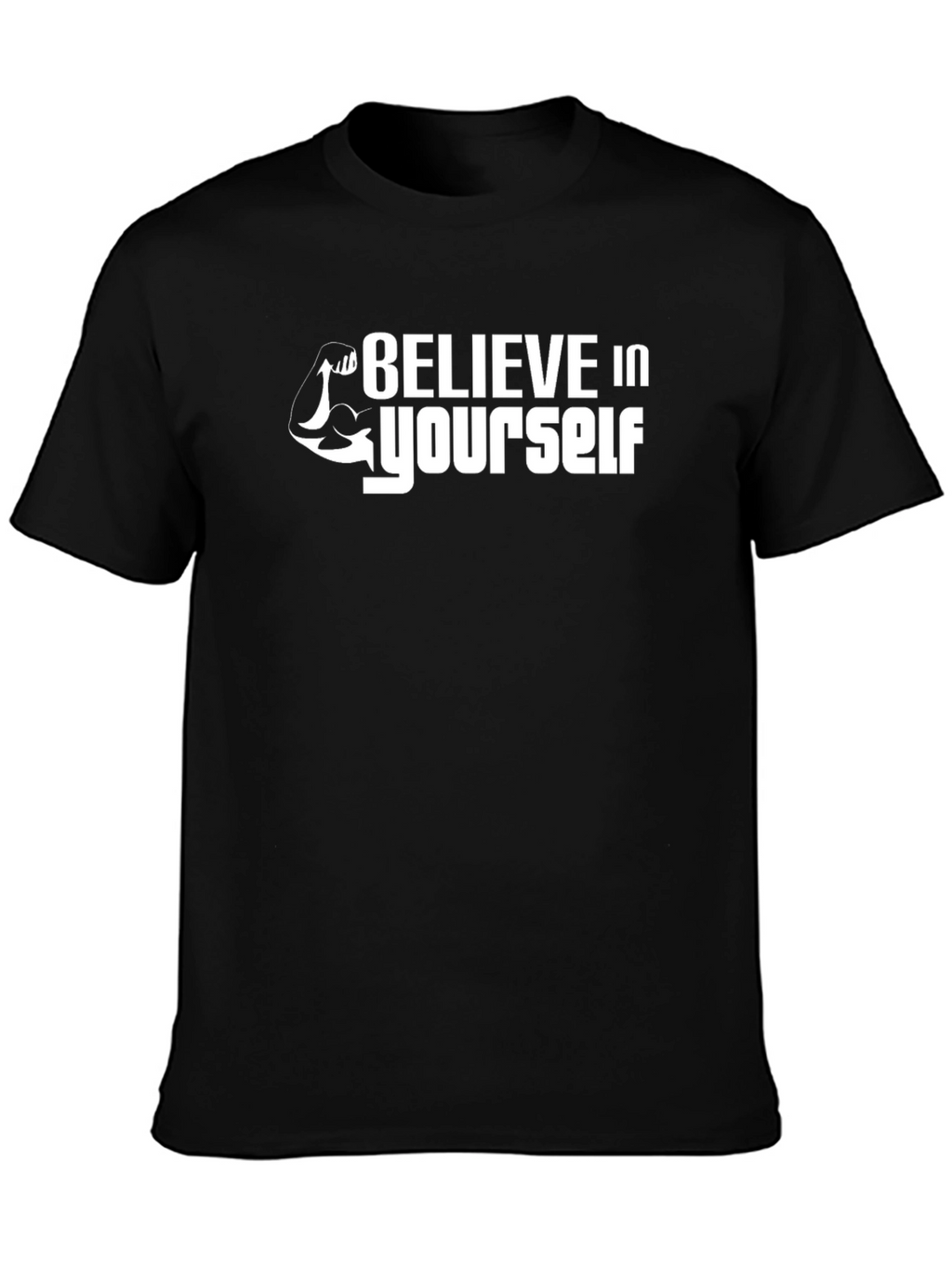 Camiseta Negra Believe In Yourself