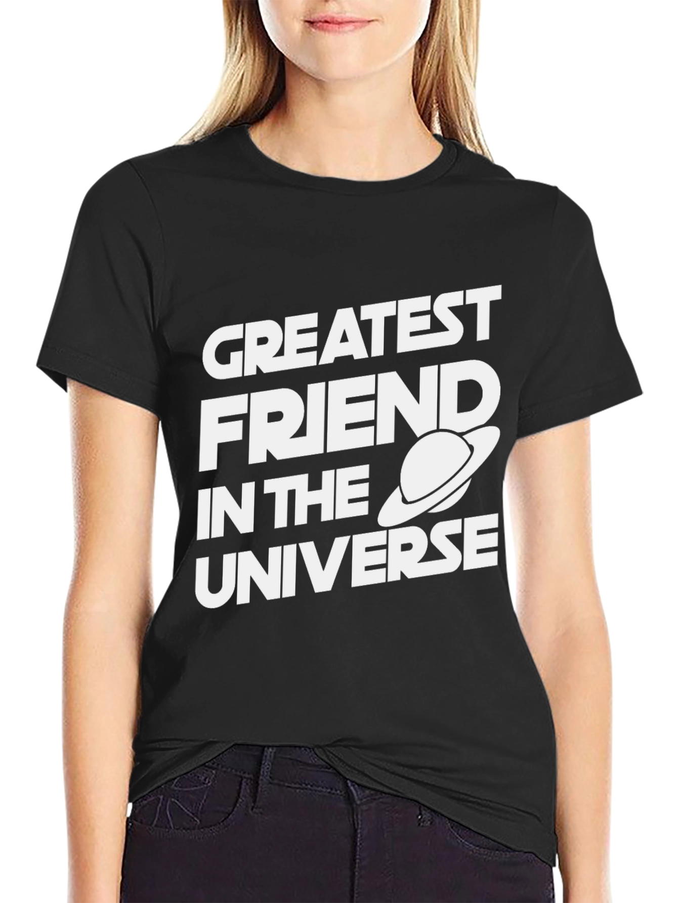 Camiseta El Mejor Amigo del Universo Negra