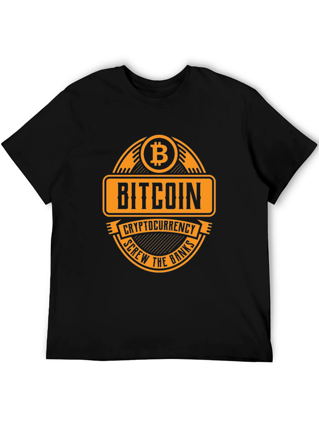 Camiseta Bitcoin Screw the Banks