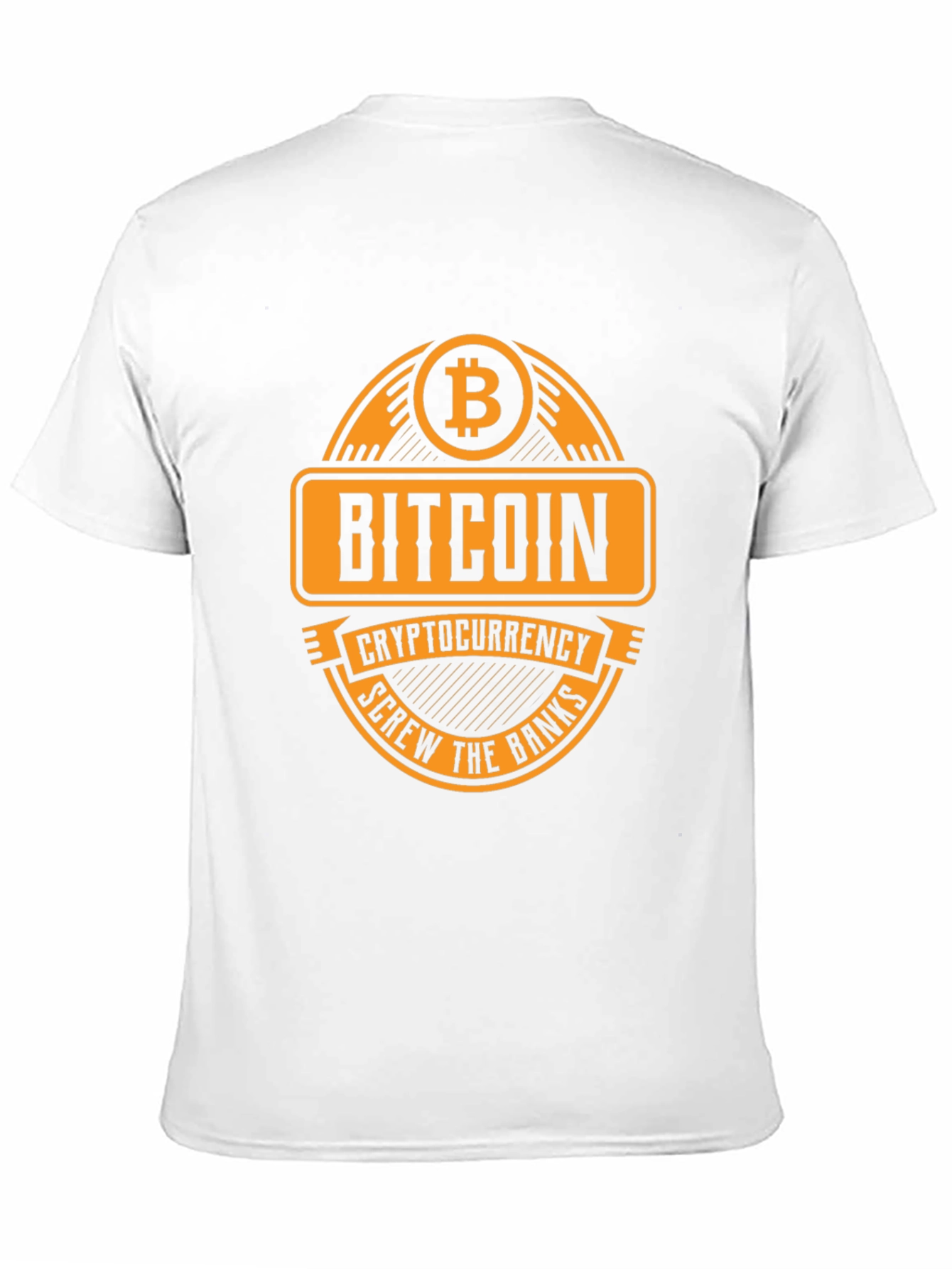 Camiseta Bitcoin Screw the Banks