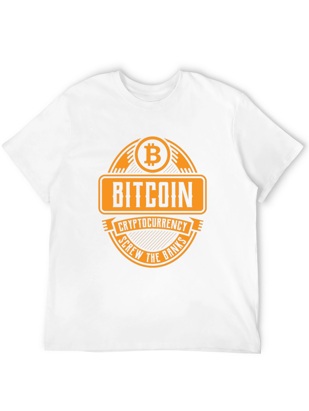 Camiseta Bitcoin Screw the Banks