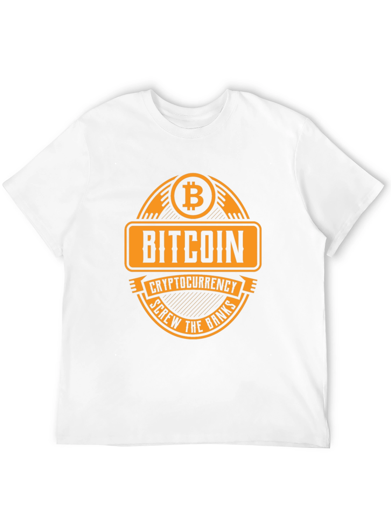 Camiseta Bitcoin Screw the Banks
