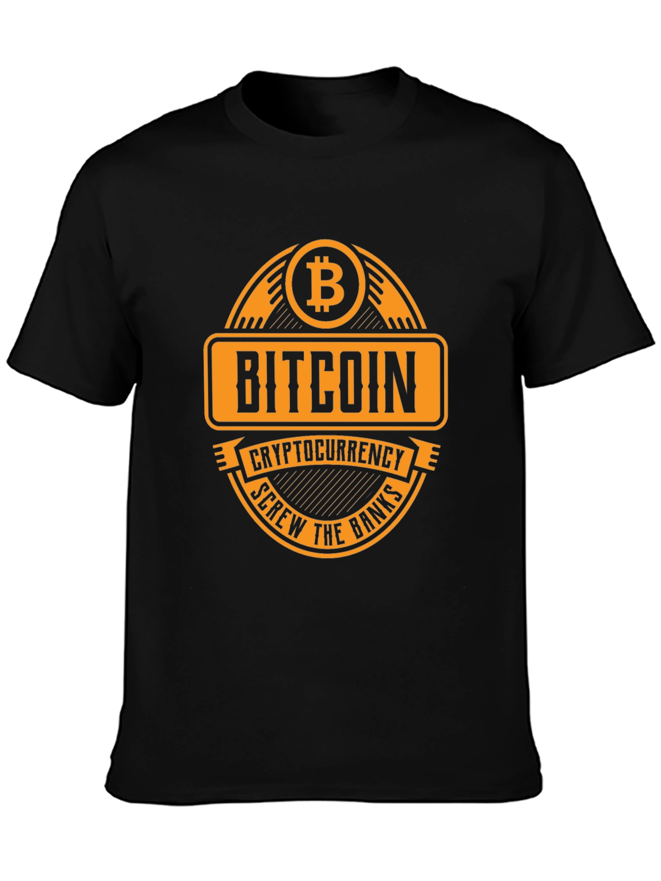 Camiseta Bitcoin Screw the Banks