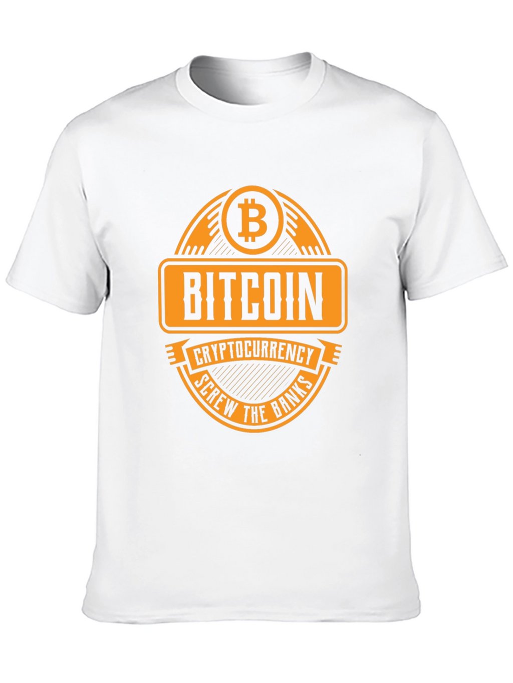 Camiseta Bitcoin Screw the Banks