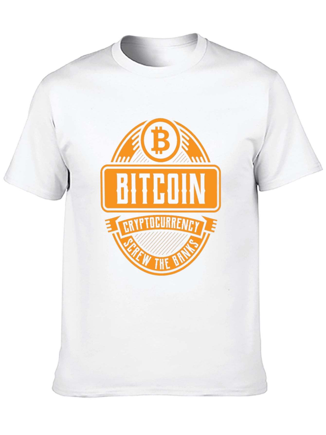 Camiseta Bitcoin Screw the Banks