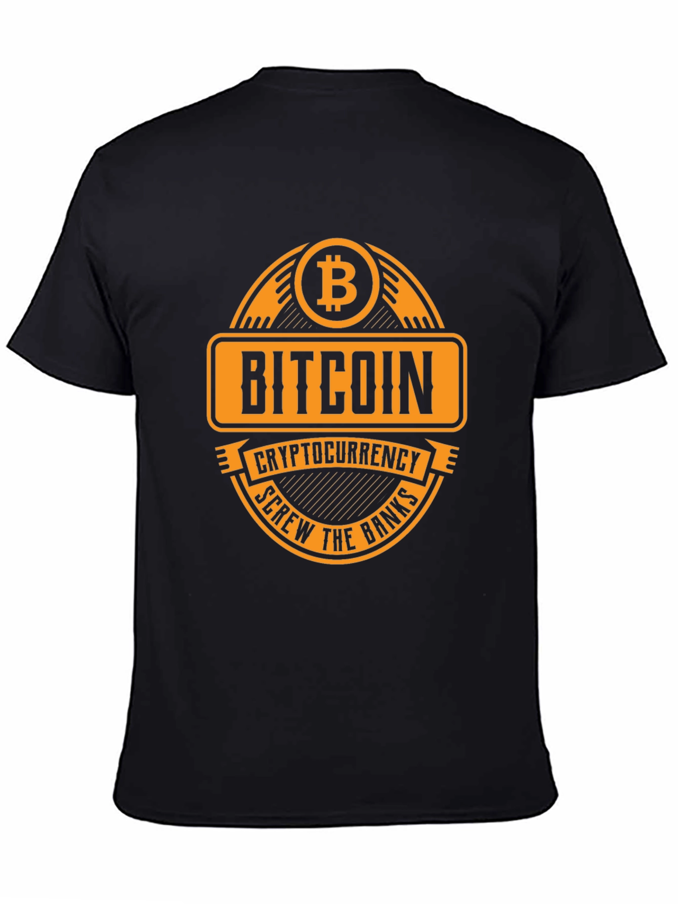 Camiseta Bitcoin Screw the Banks