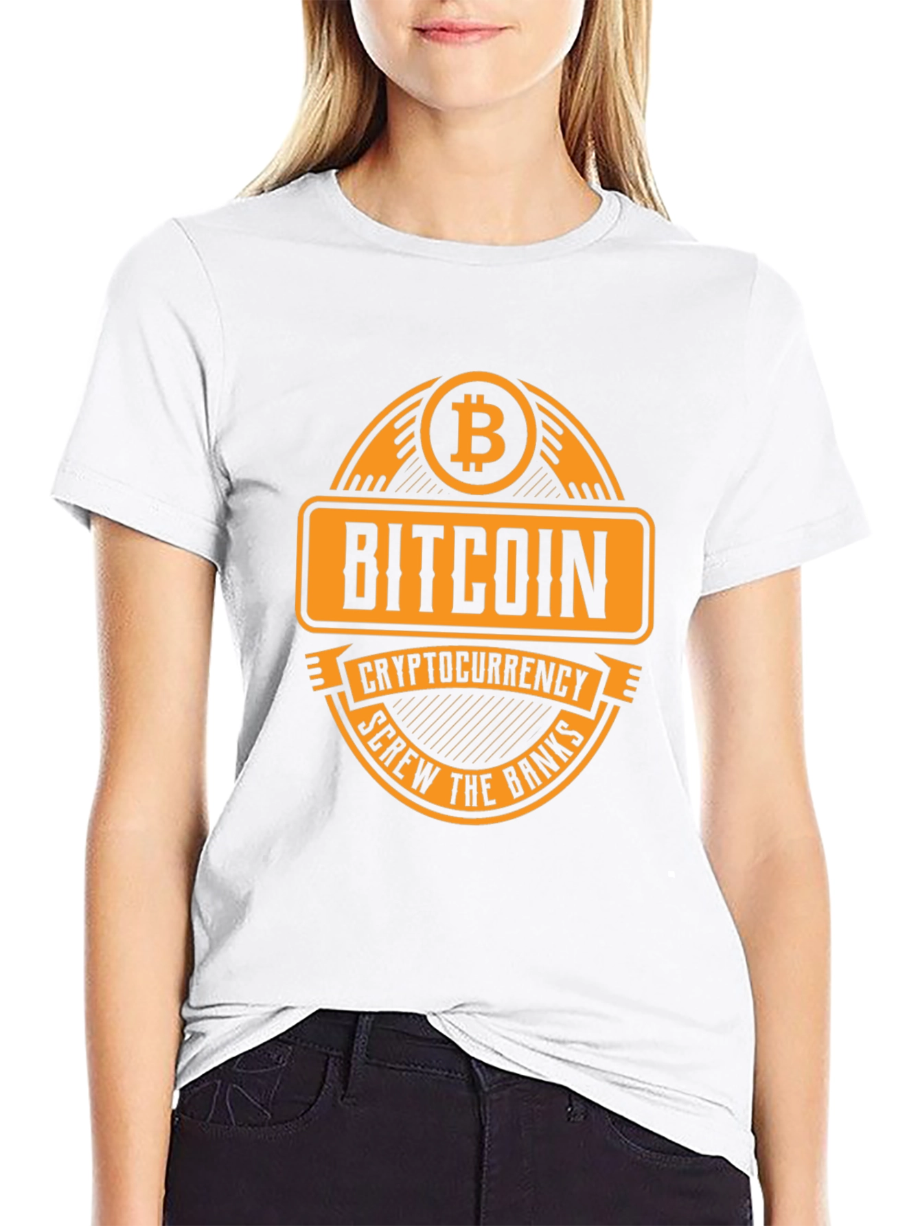 Camiseta Bitcoin Screw the Banks