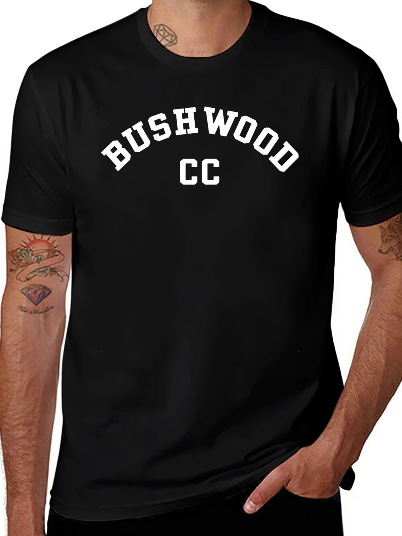 Camiseta Negra Bushwood CC
