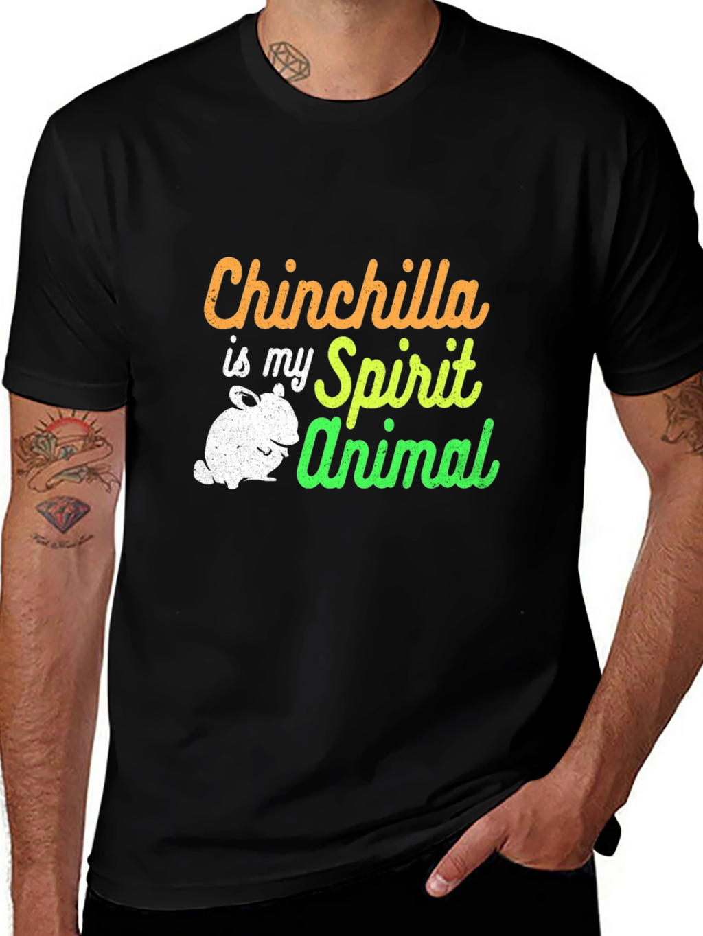 Camiseta Chinchilla is my Spirit Animal