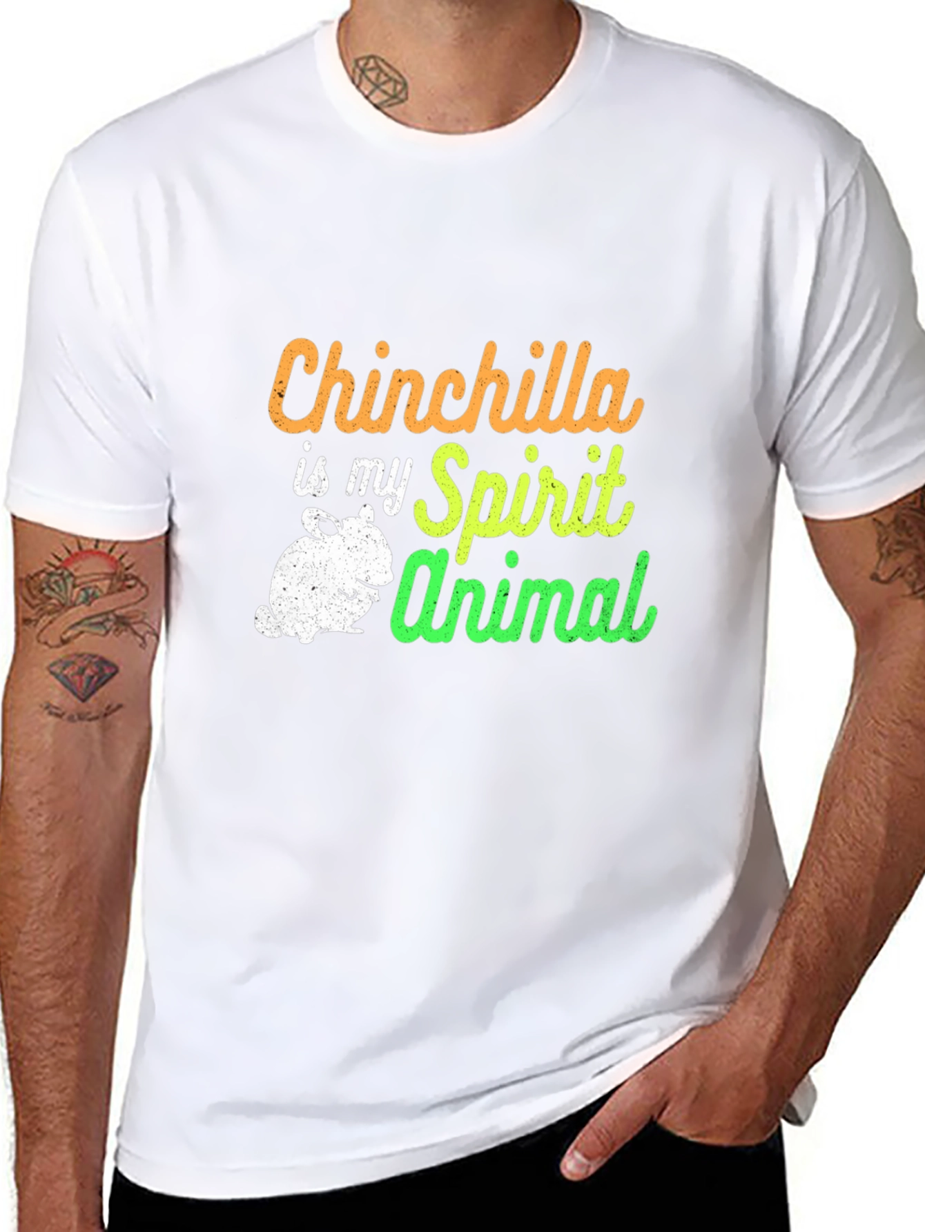 Camiseta Chinchilla is my Spirit Animal