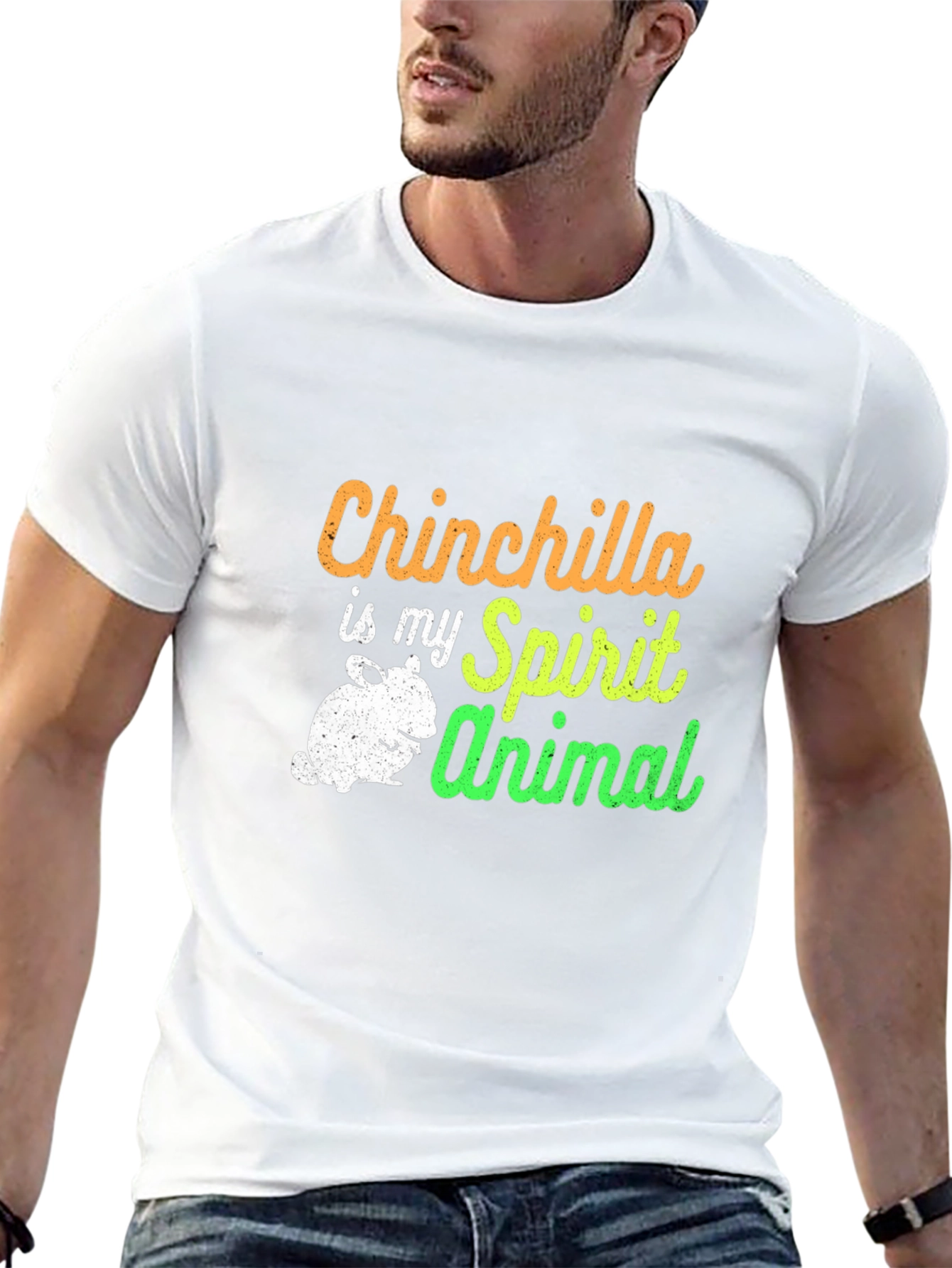Camiseta Chinchilla is my Spirit Animal