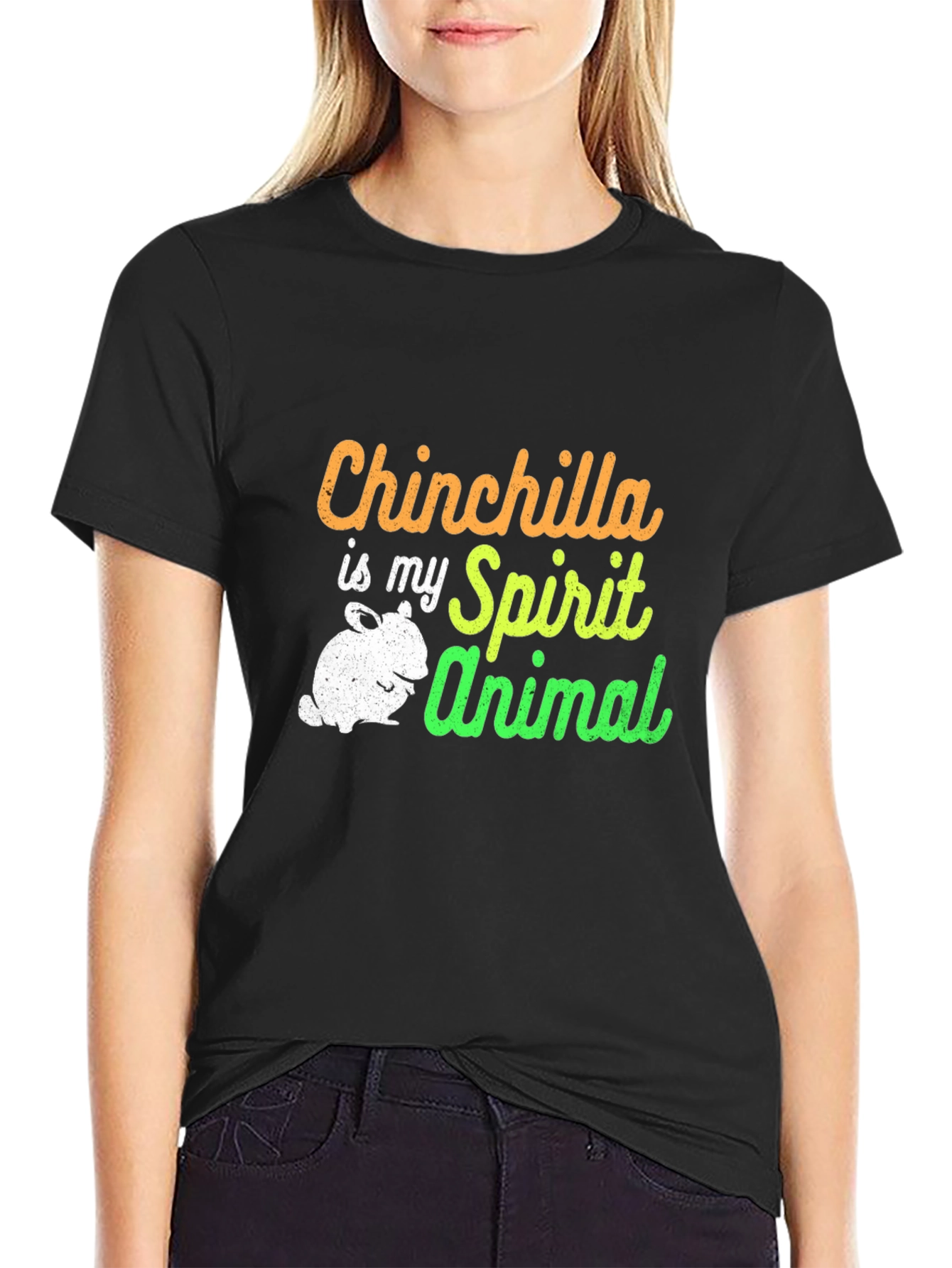 Camiseta Chinchilla is my Spirit Animal