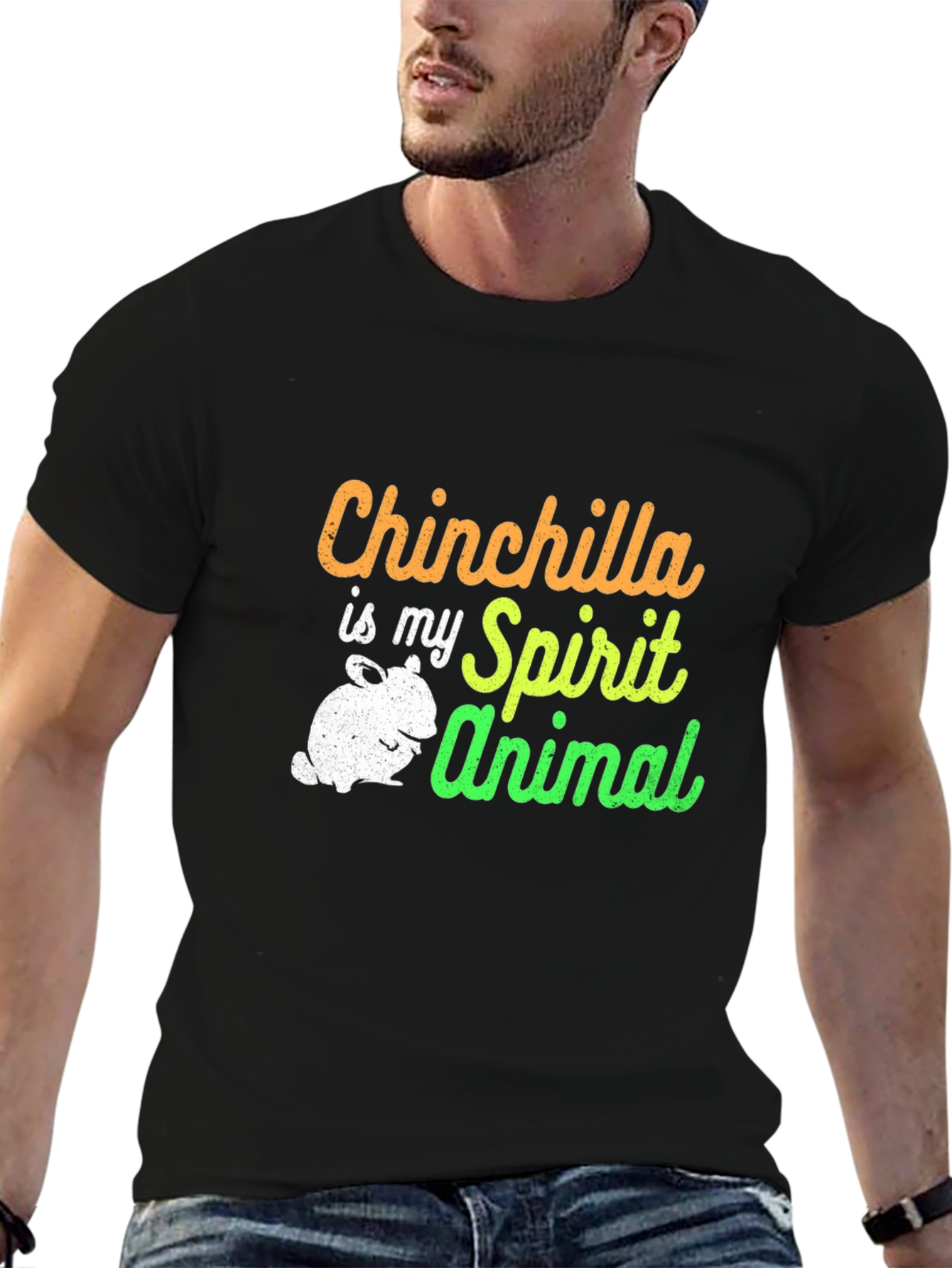 Camiseta Chinchilla is my Spirit Animal