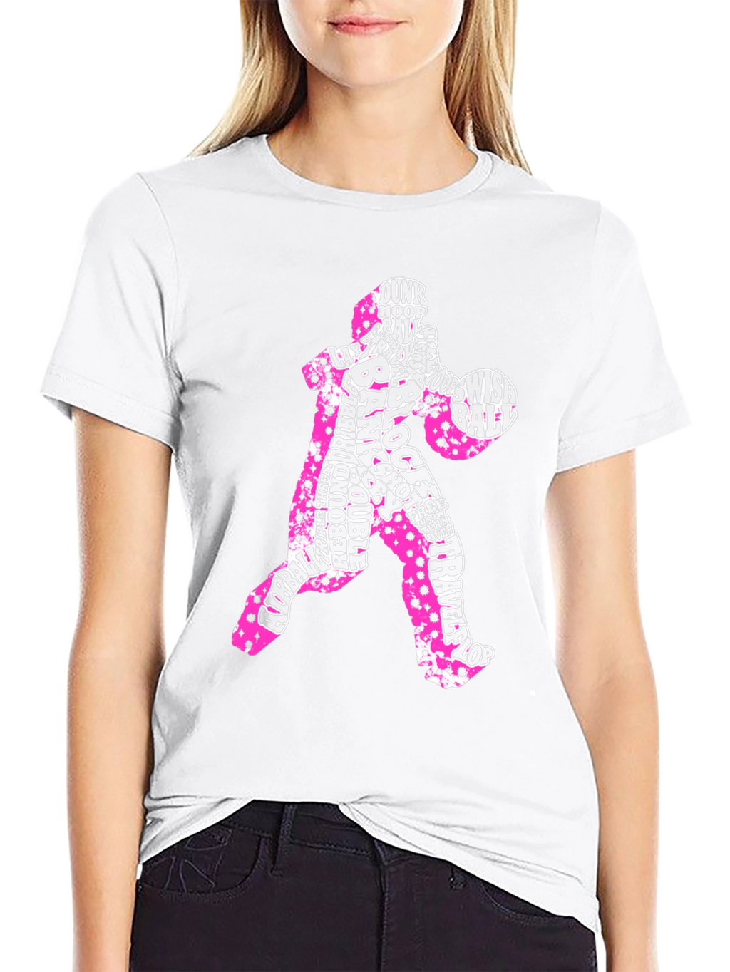 Camiseta Baloncesto Diseño Texturas