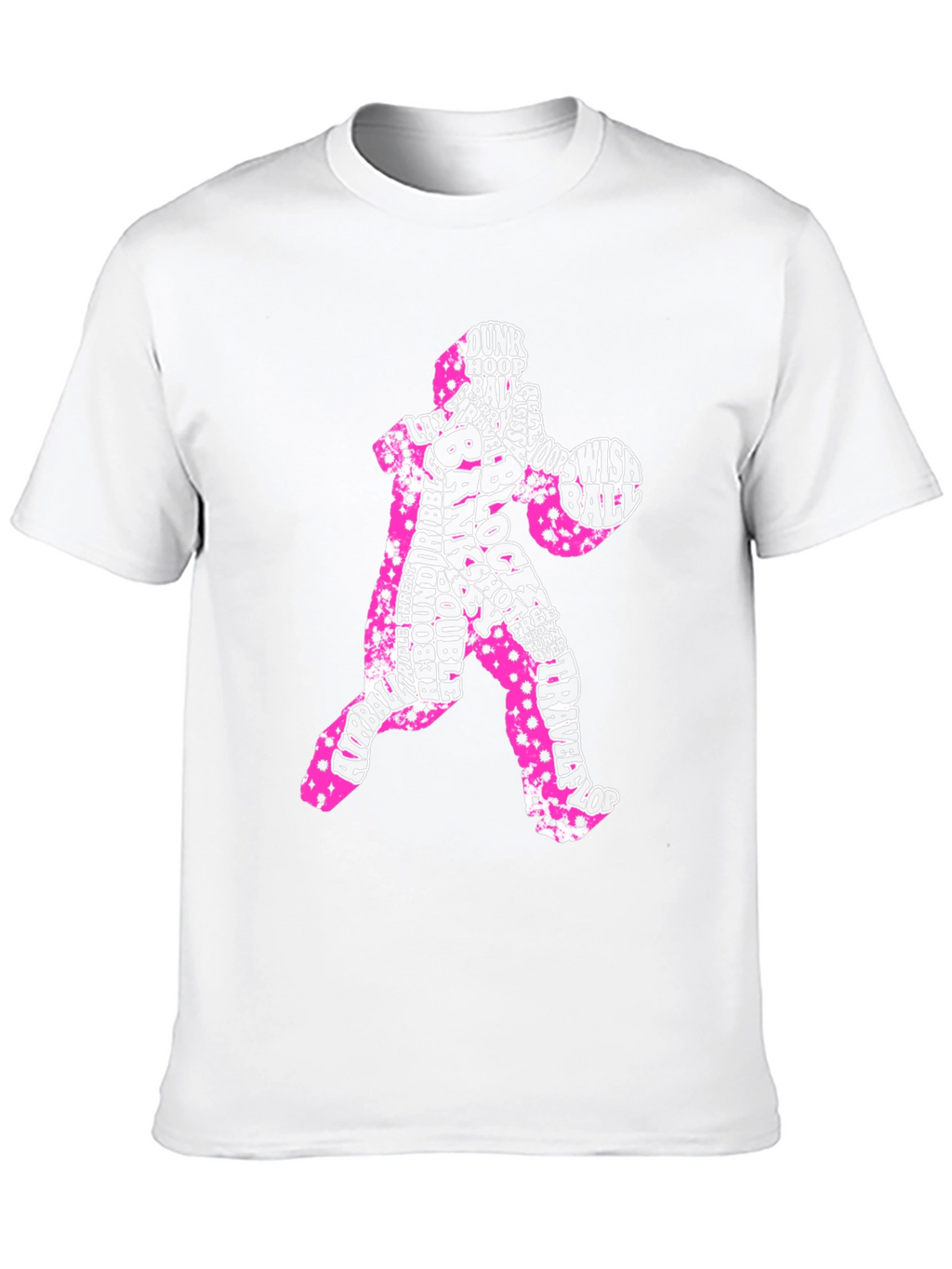 Camiseta Baloncesto Diseño Texturas