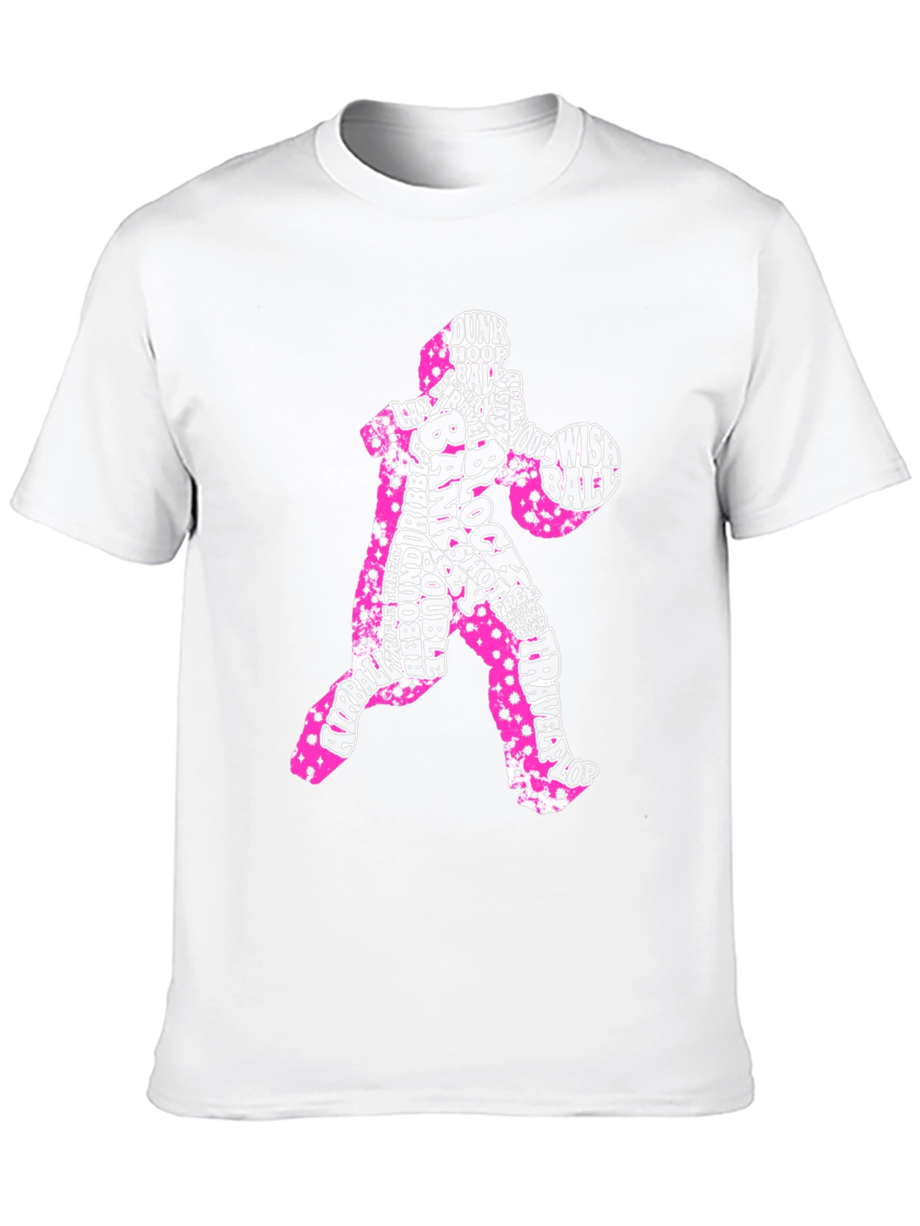 Camiseta Baloncesto Diseño Texturas