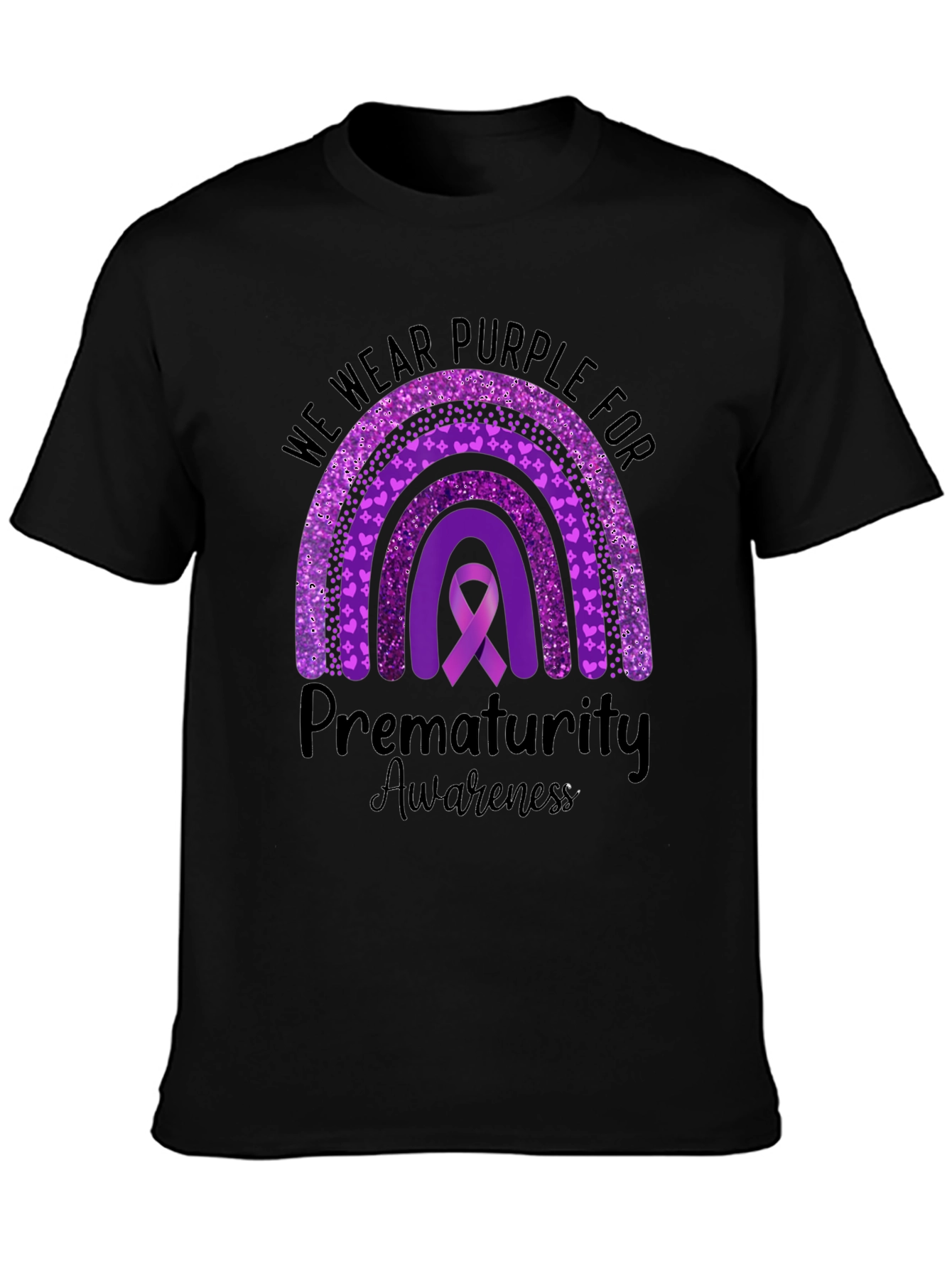 Camiseta Morada Conciencia Prematuridad