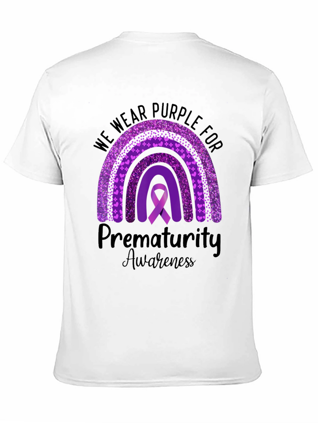 Camiseta Morada Conciencia Prematuridad