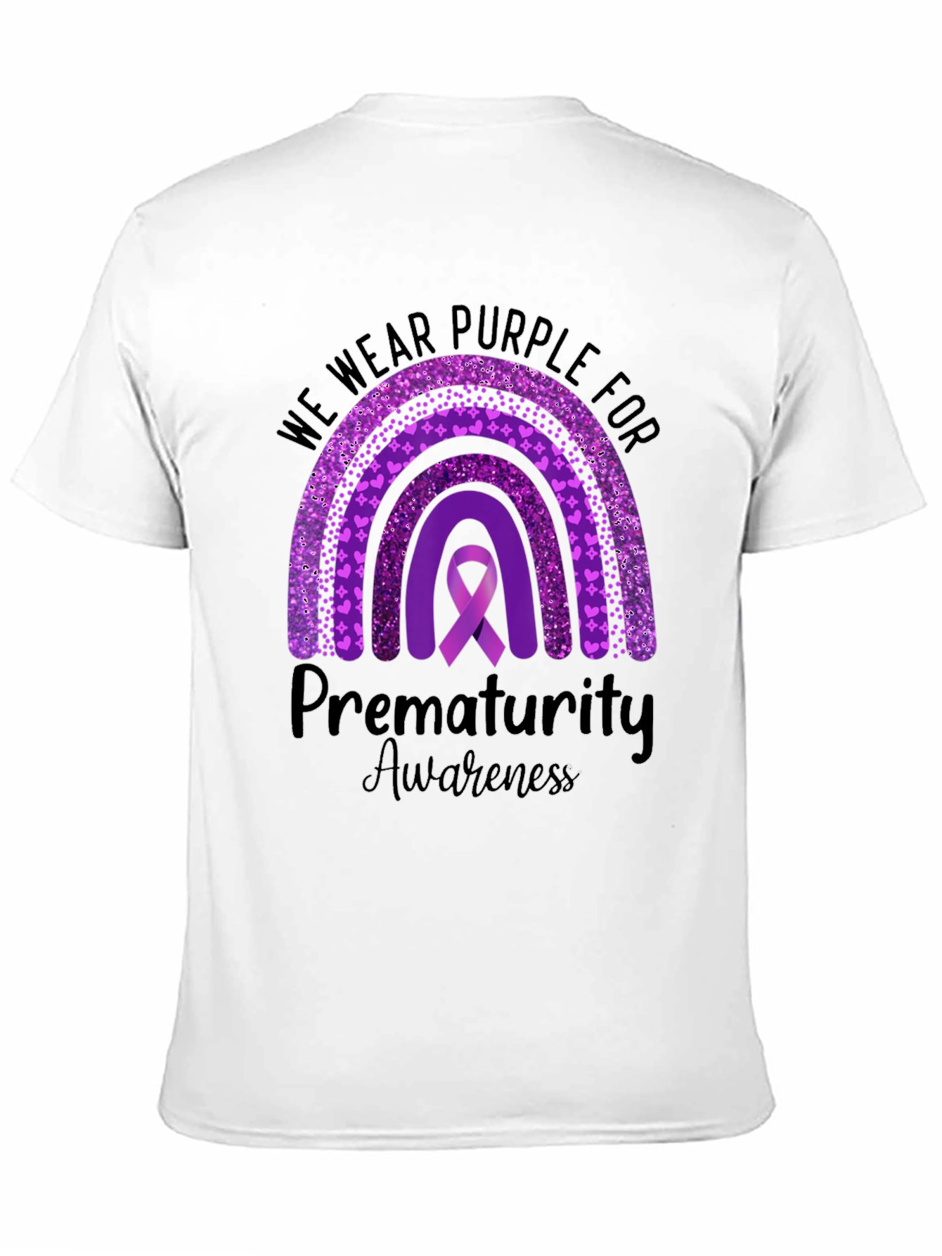 Camiseta Morada Conciencia Prematuridad