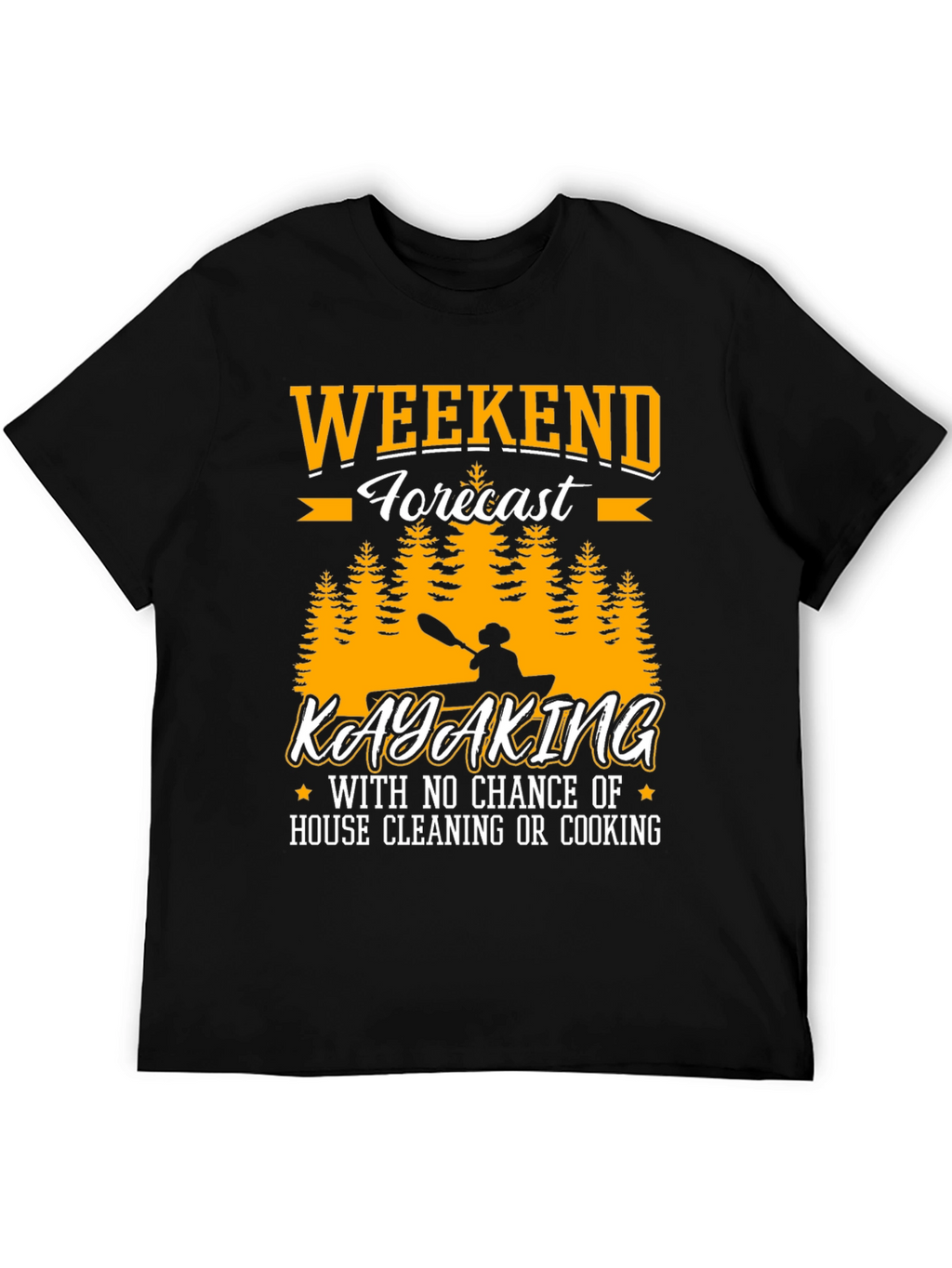 Camiseta Kayak Weekend Forecast