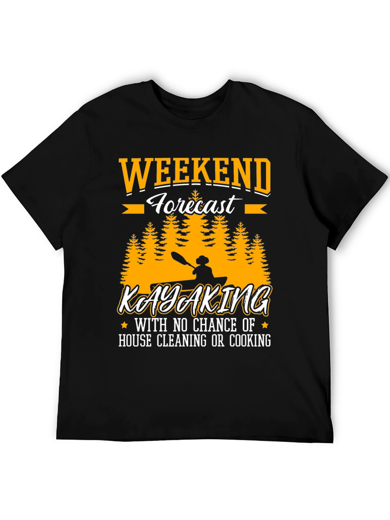 Camiseta Kayak Weekend Forecast