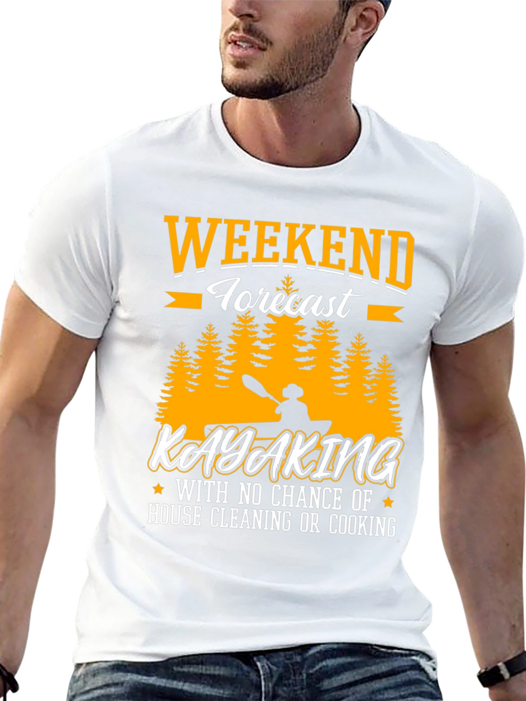Camiseta Kayak Weekend Forecast