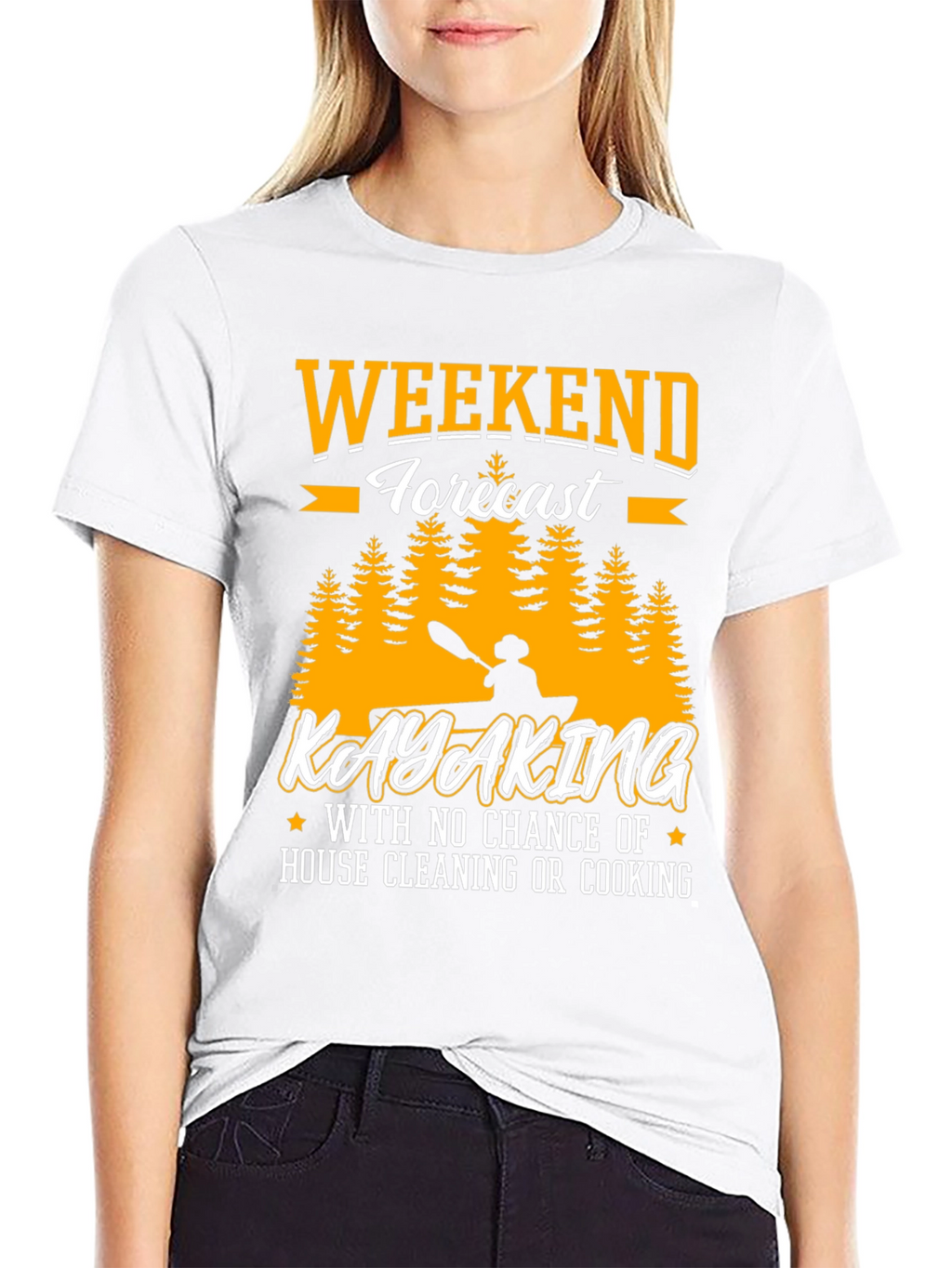 Camiseta Kayak Weekend Forecast