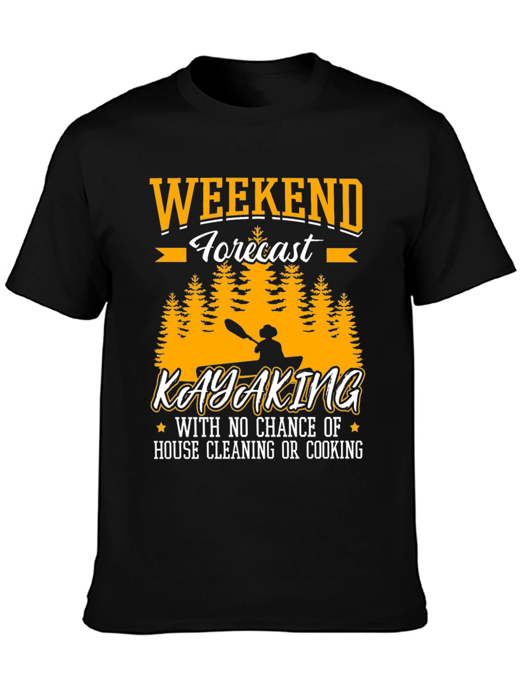 Camiseta Kayak Weekend Forecast