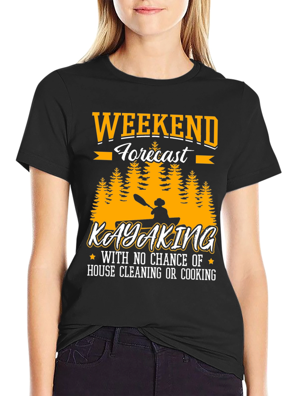 Camiseta Kayak Weekend Forecast