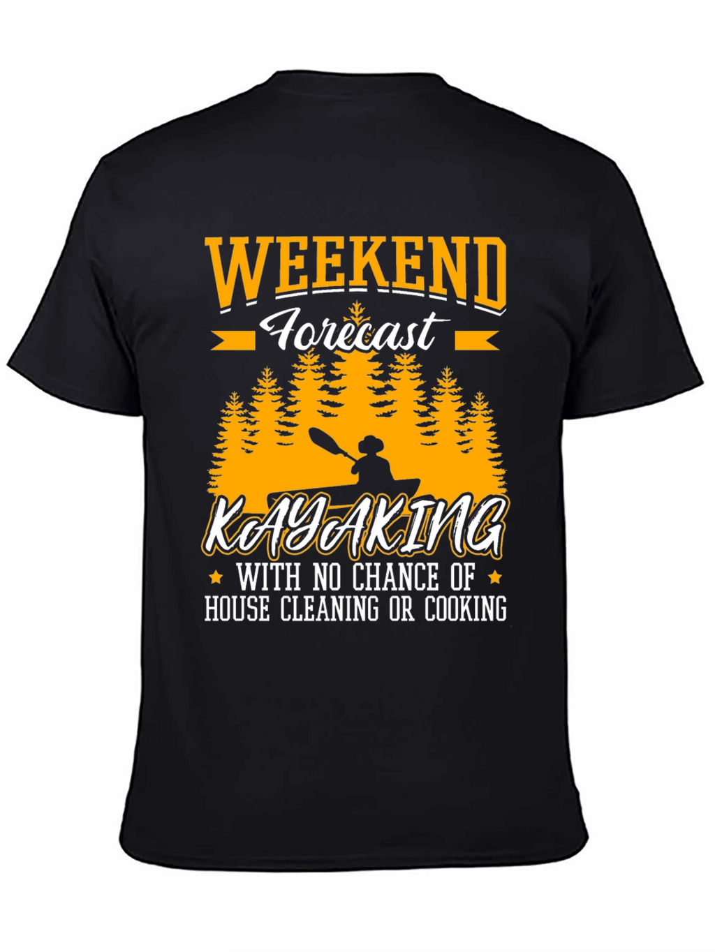 Camiseta Kayak Weekend Forecast
