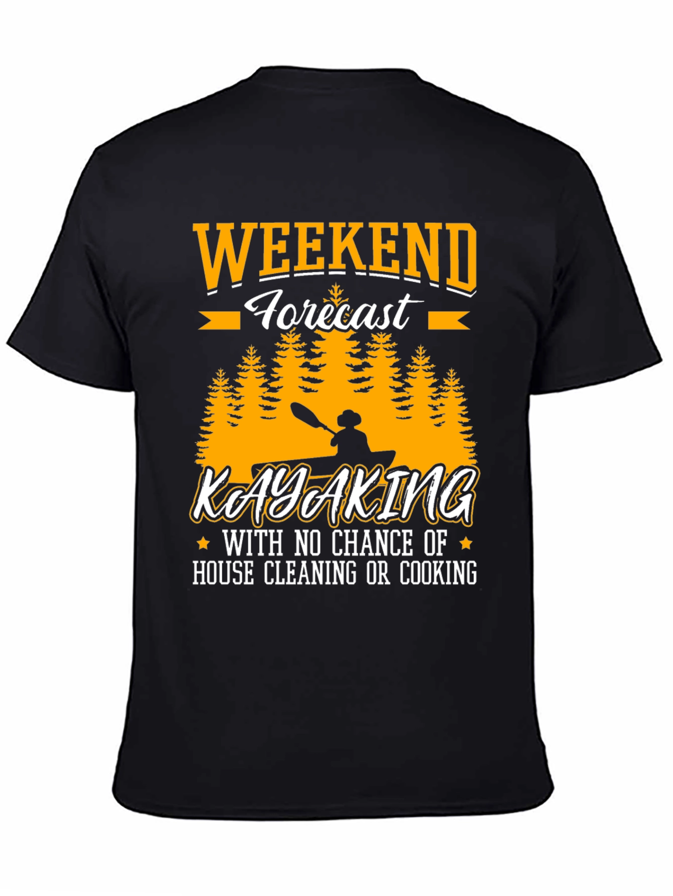 Camiseta Kayak Weekend Forecast