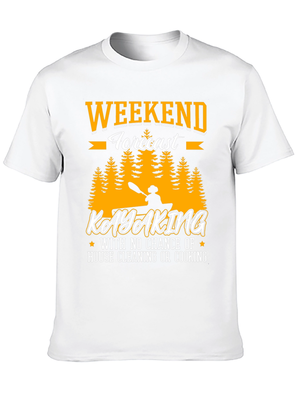 Camiseta Kayak Weekend Forecast