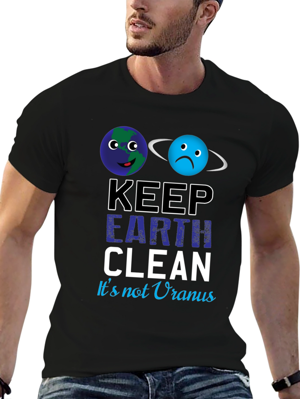 Camiseta Keep Earth Clean