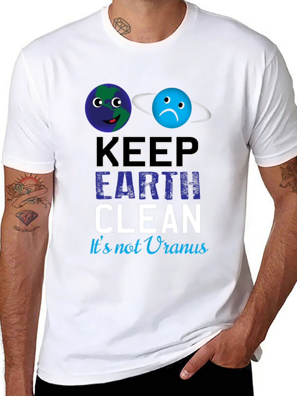 Camiseta Keep Earth Clean