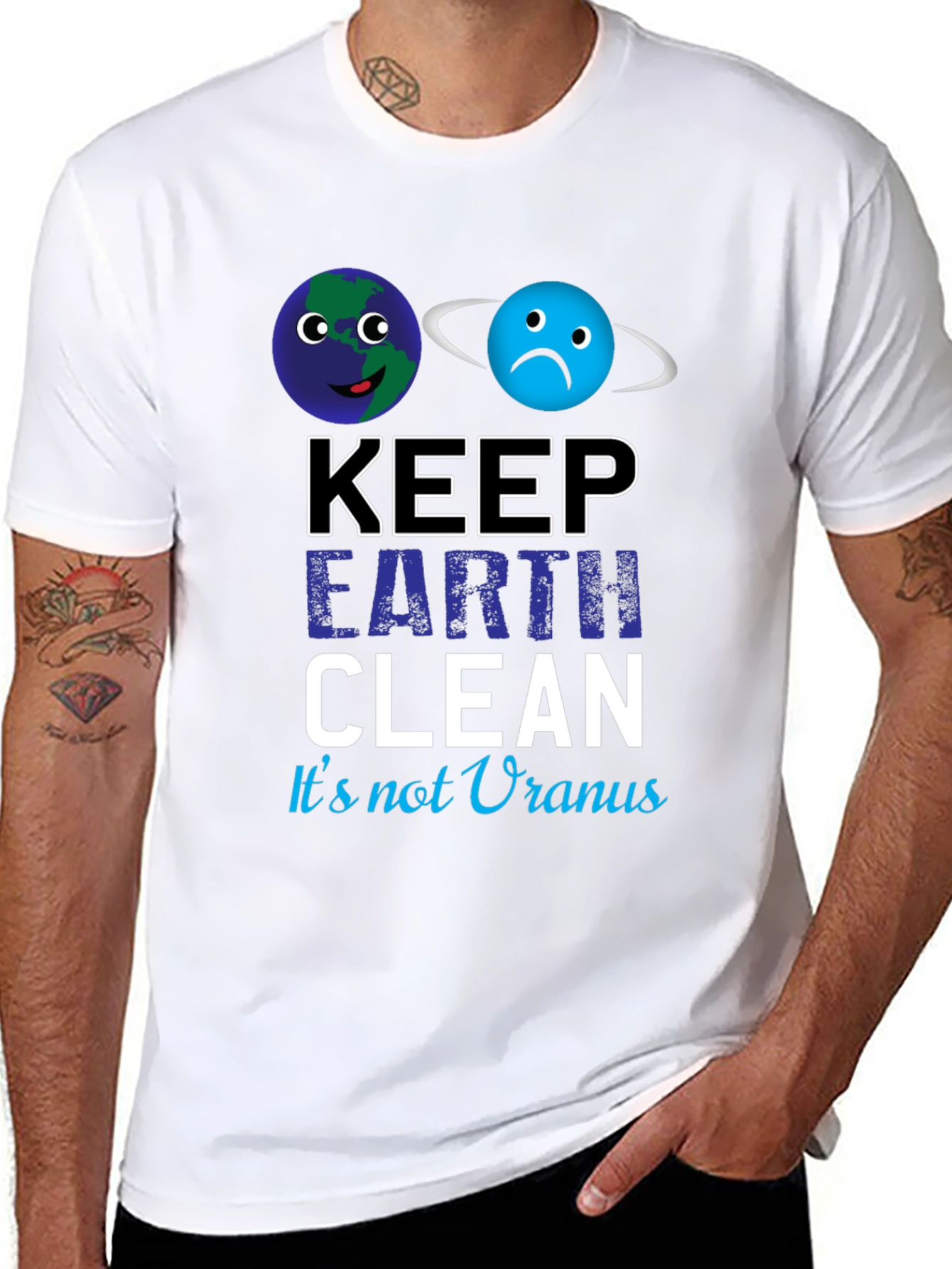 Camiseta Keep Earth Clean