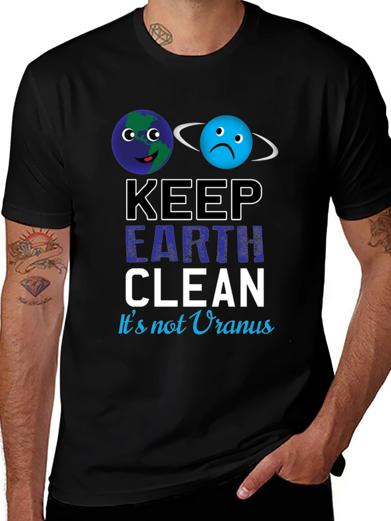 Camiseta Keep Earth Clean
