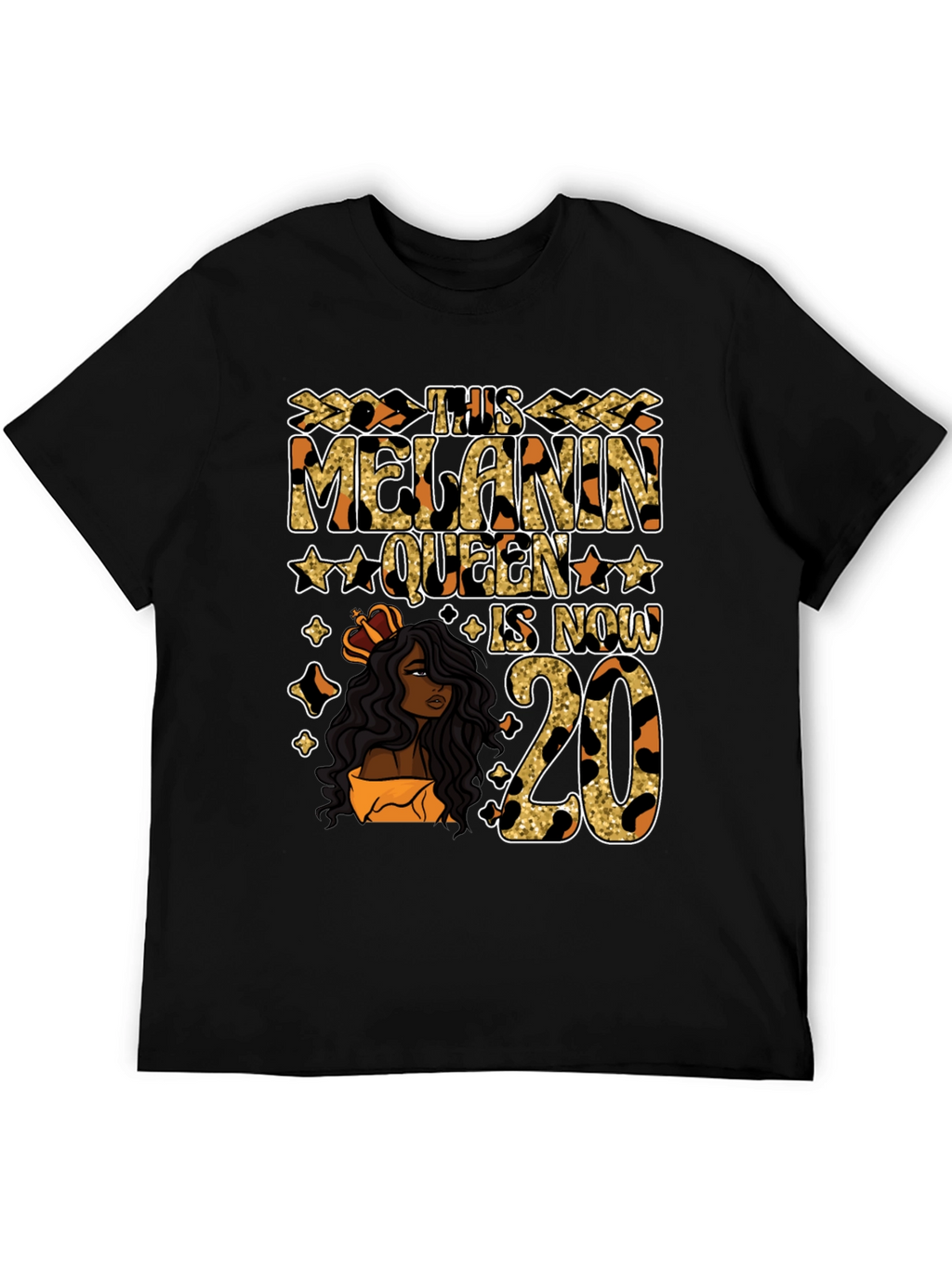 Camiseta Melanin Queen 20 Aniversario