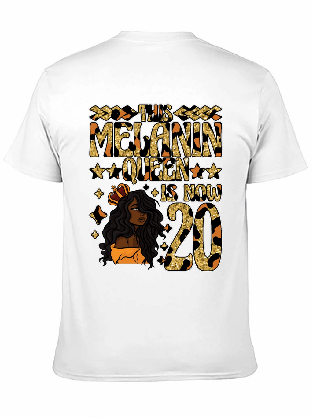 Camiseta Melanin Queen 20 Aniversario