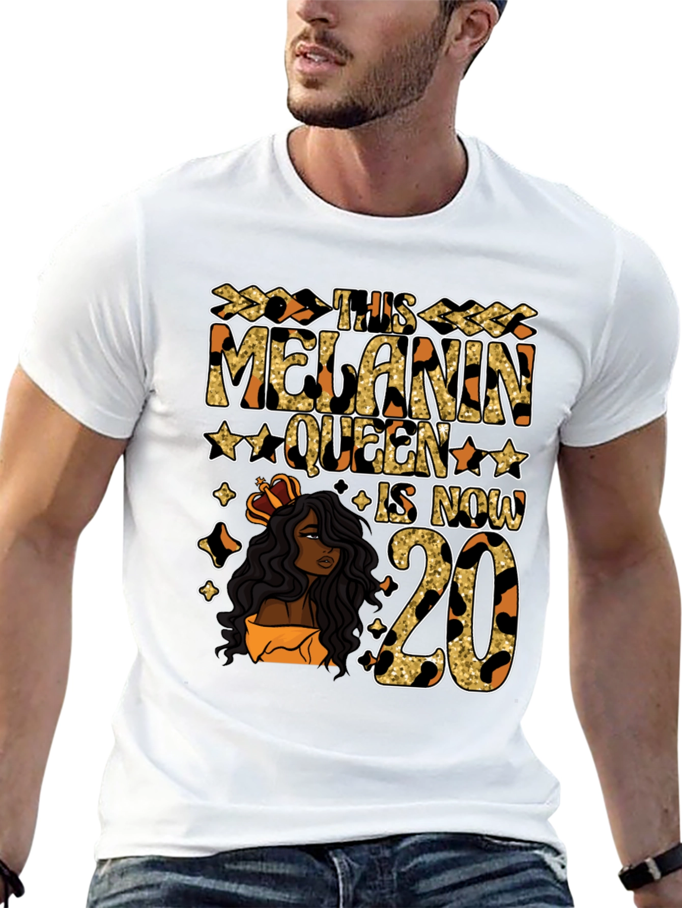 Camiseta Melanin Queen 20 Aniversario