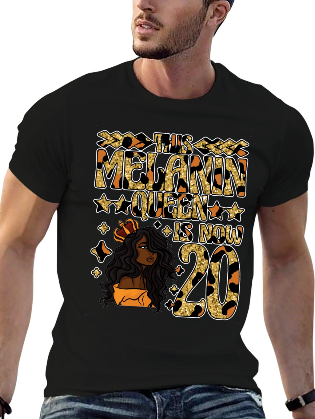Camiseta Melanin Queen 20 Aniversario