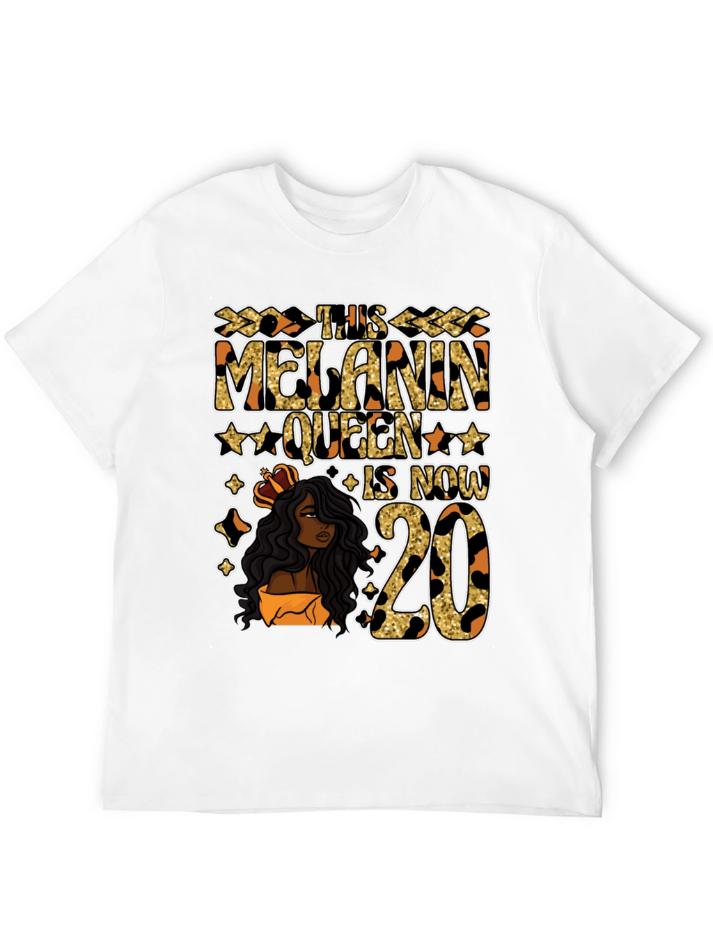 Camiseta Melanin Queen 20 Aniversario
