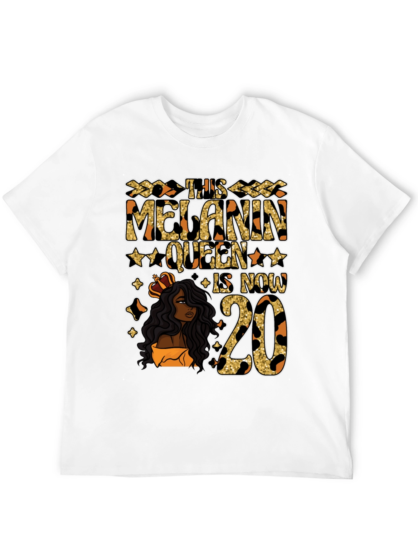 Camiseta Melanin Queen 20 Aniversario