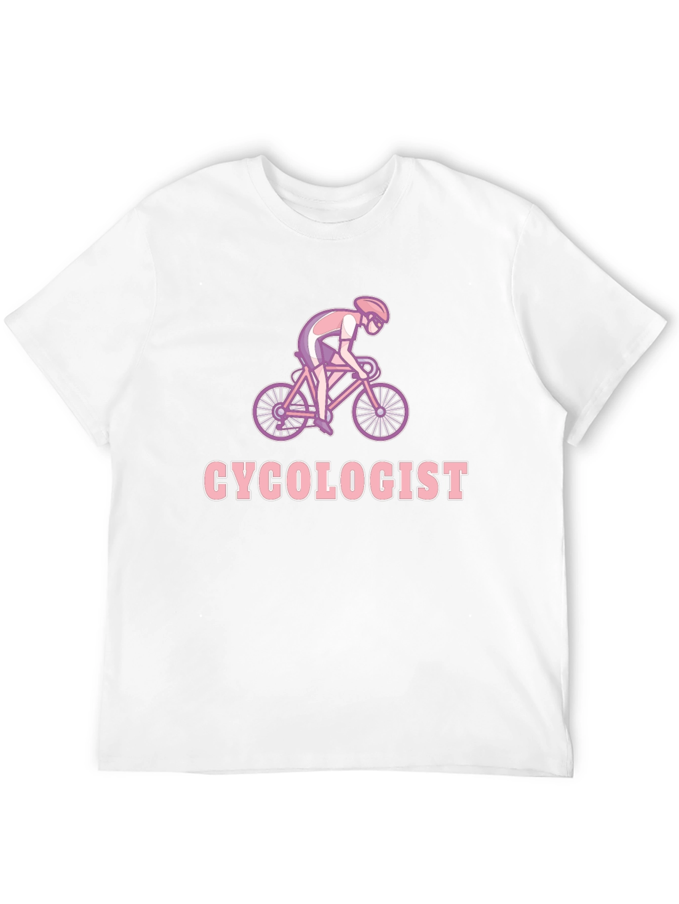 Camiseta Negra Ciclólogo para Amantes del Ciclismo