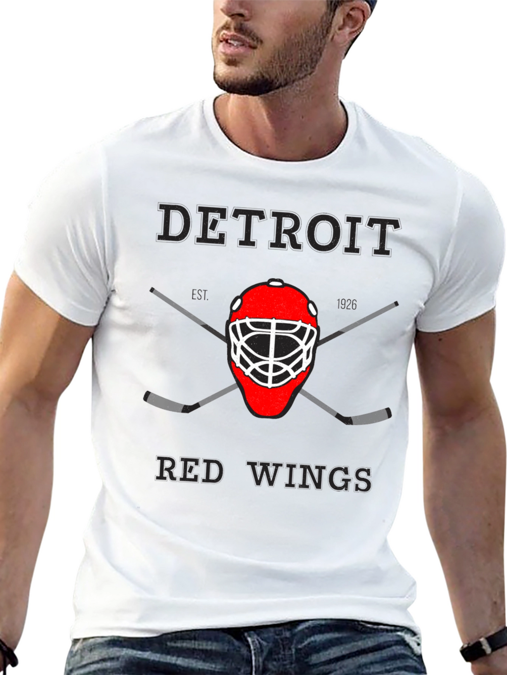 Camiseta Detroit Red Wings Hockey